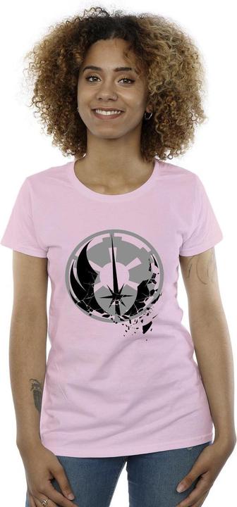 Image du produit Star Wars - T-shirt OBI-WAN KENOBI FRACTURED LOGOS - Femme (L)