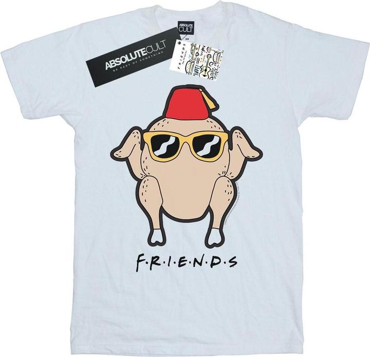 Actual product image Friends Mens Sunglasses Turkey T-Shirt (XXL)