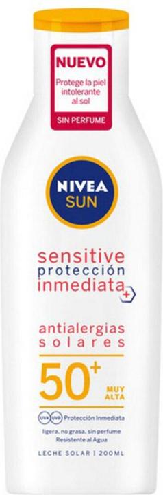 Produktbild NIVEA Sun Sensitive Spf50 Milk (200 ml) (Sonnenmilch, SPF 50, 200 ml)