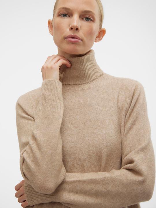 Produktbild Vero Moda VMHURRICANE LS ROLLNECK DRESS OWN Strickkleid (XS)