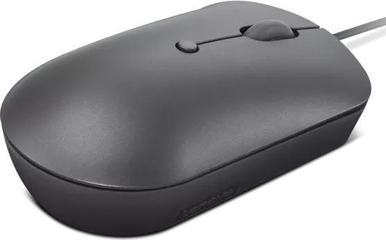 Actual product image Lenovo 540 USB-C Wired Compact Mouse tm. Å¡edá (Cable)