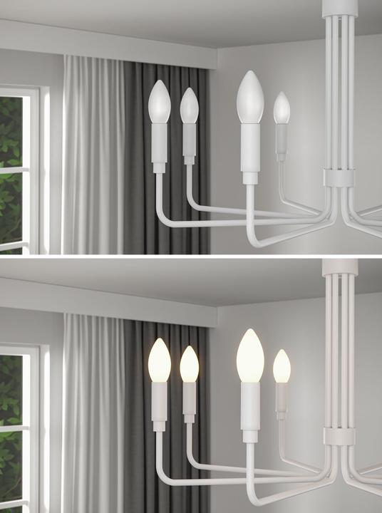 Actual product image Paulmann Classic White (E14, 4.50 W, 470 lm, 1 x, F)