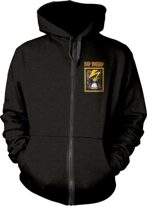 Produktbild Bad Brains Hoodie mit durchgehendem Reissverschluss (M)