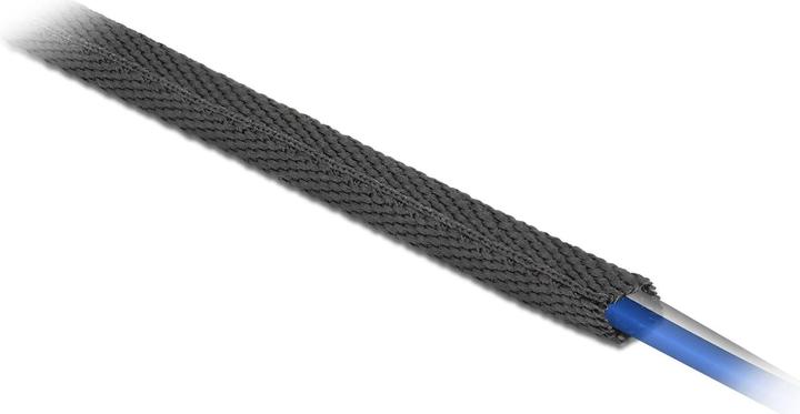Immagine prodotto Delock Tubo termoretraibile in tessuto 2 m x 6 mm tasso di restringimento 2:1 nero (1 x)