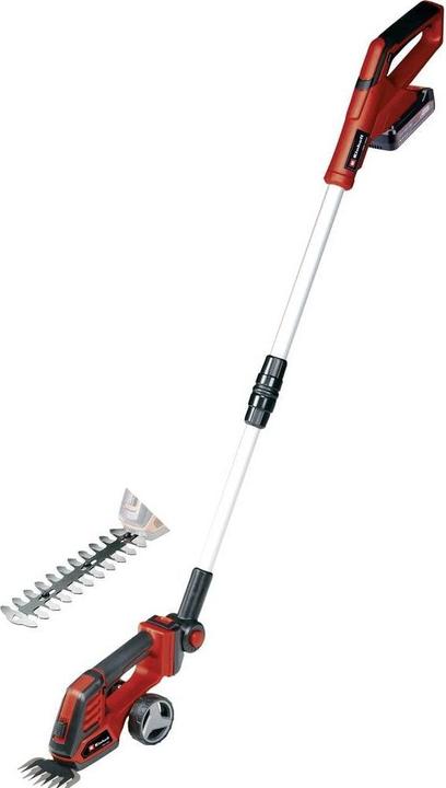 Einhell GE-CG 18/100 Li T (1x 2,5Ah) Akku Gras- und Strauchschere 18 V Li-Ion (Akkuheckenschere)