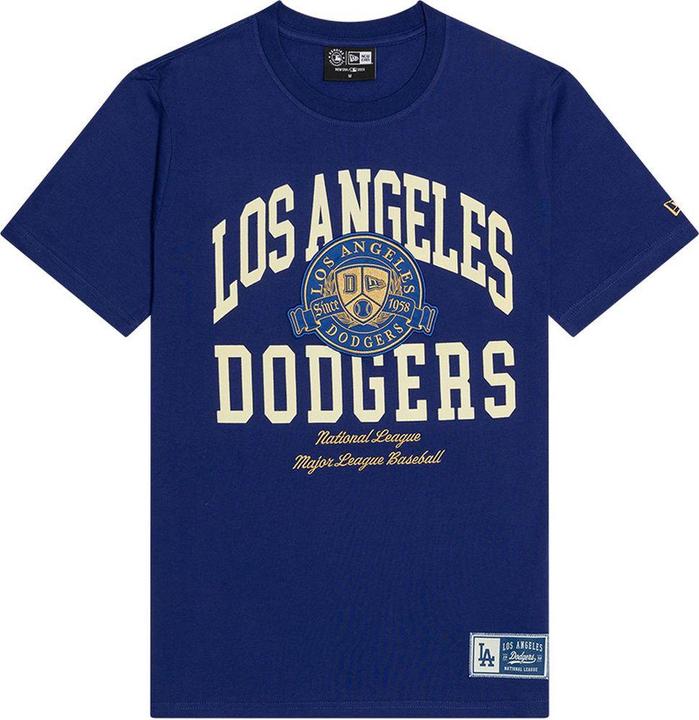 New Era MLB Shirt - LETTERMAN Los Angeles Dodgers - M (M)