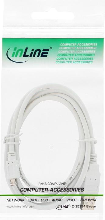 Image du produit InLine USB A – Micro USB B (0.50 m, USB 2.0)