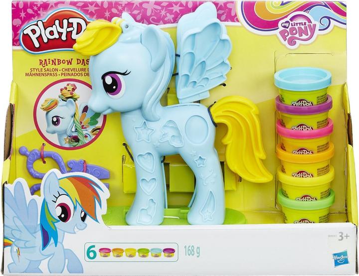 Actual product image Play-Doh Rainbow Dash
