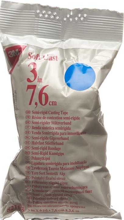 Actual product image 3M Scotchcast Softcast blue
