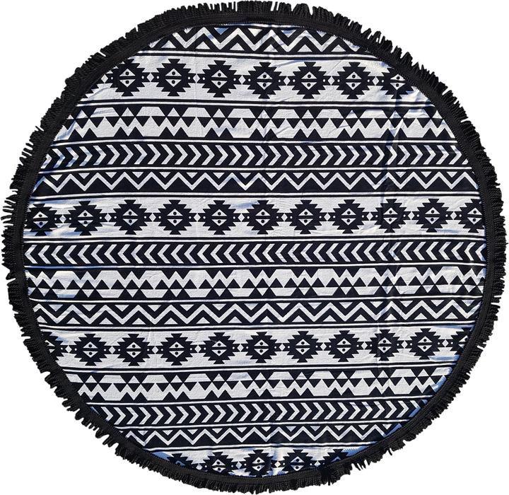 Begonville Round Towel Aztec Mandala Beach (Ø 150 cm)