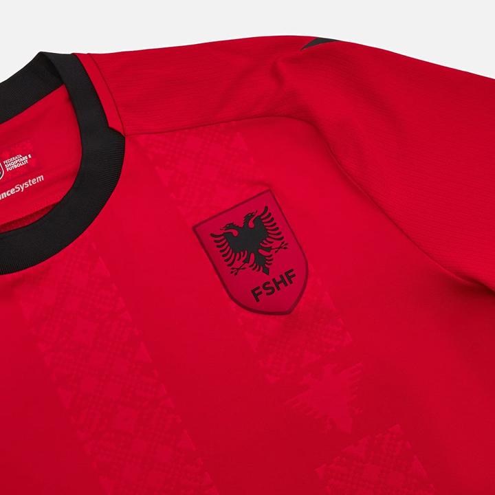 Actual product image Macron Albania Kids Jersey (122, 128, 125 B, 120 B, 130 B)
