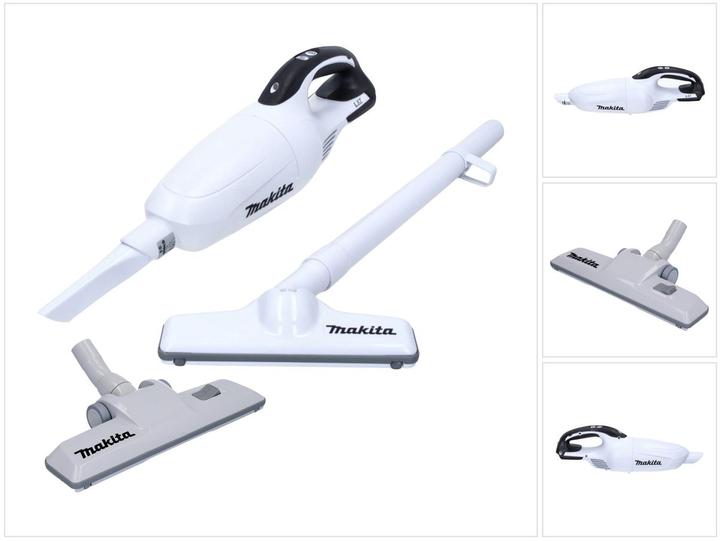 Produktbild Makita DCL 181 FZW Akku Staubsauger 18 V Weiss + Umschalt Bodendüse - ohne Akku, ohne Ladegerät
