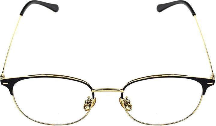 Actual product image JTI Anti-blue light glasses, Clubmaster - Black / Gold