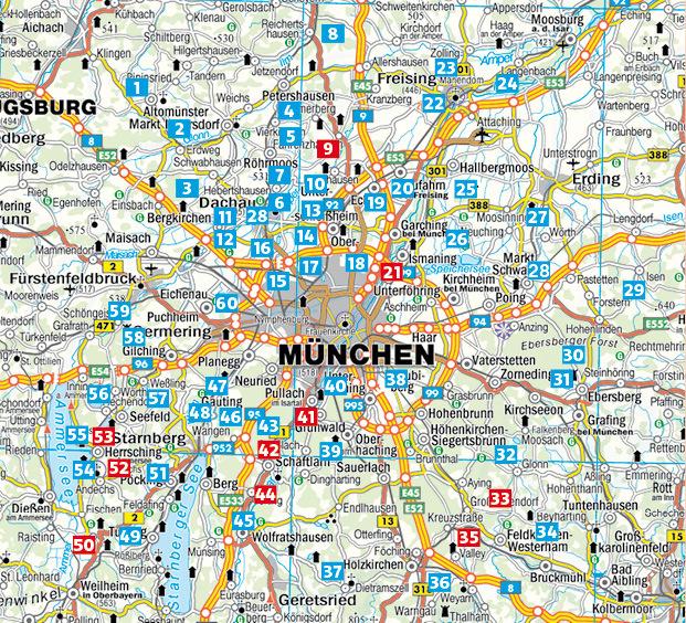 Actual product image Wanderführer / Rund um München (German, Joachim Burghardt, 2021)