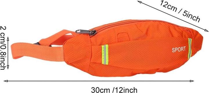 Produktbild Cover-Discount Universal - Schlanke Sport Bauchtasche blau