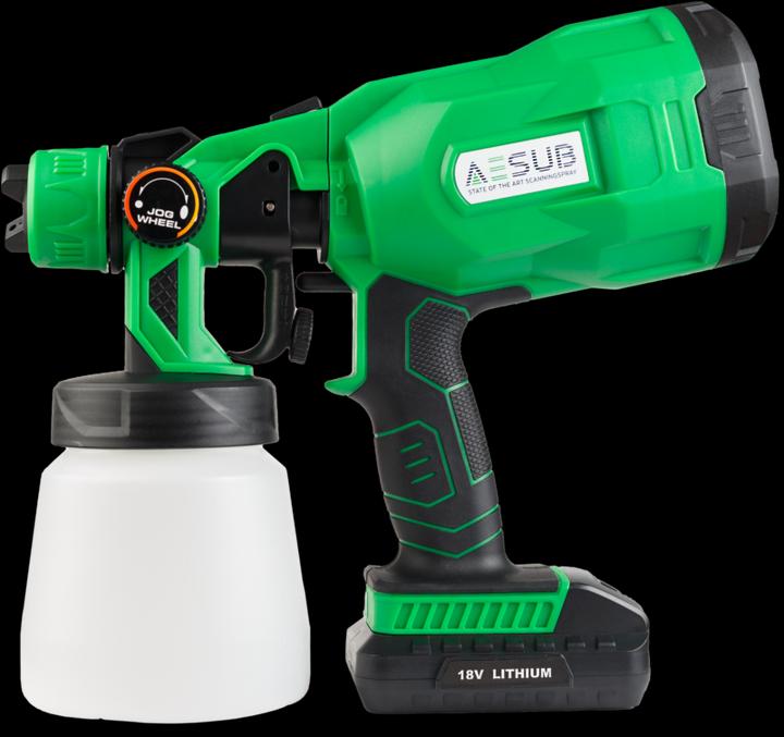 Actual product image Aesub Battery Spray Gun