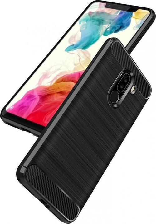 Image du produit Screenguard Xiaomi POCOPHONE F1 Housse Carbon Brushed Soft TPU (Xiaomi Pocophone F1)