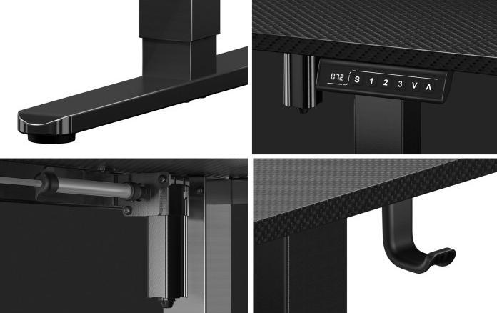 Produktbild Huzaro Biurko gamingowe Hero 8.2 Balck