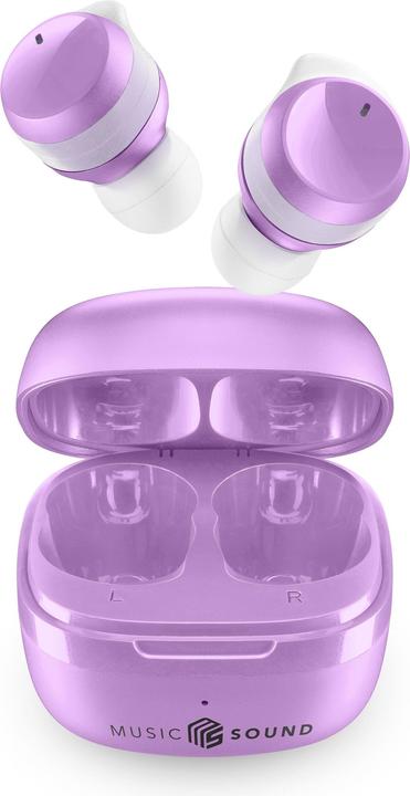 Image du produit Music Sound Cellularline Music & Sound Ecouteurs Bluetooth FLOW Violet (25 h, Sans fil)