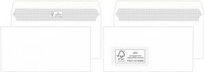 Actual product image Mailmedia Envelope DL 100g without window (110 x 220 mm, 500 x)