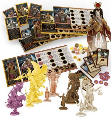 Image du produit Cmon CMND0224 - Ankh : Pantheon, jeu de plateau, pour 2-5 joueurs, à partir de 14 ans, (extension DE) (Allemand)