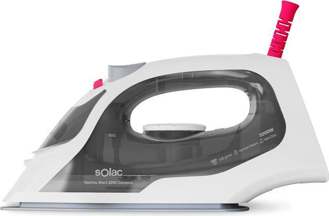 Produktbild Solac PV2001 Dampfbgeleisen 2200W schwarz (2200 W, 100 g/min)