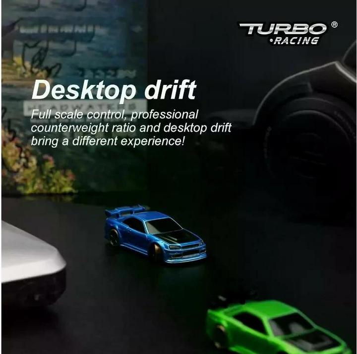 Immagine prodotto Turbo Racing Micro Drift C64 (RTR pronto all'uso)