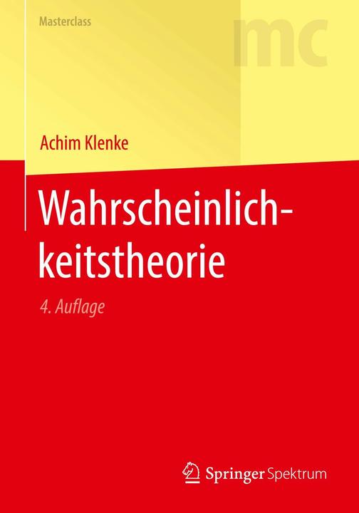 Immagine prodotto Klenke:Wahrscheinlichkeitstheorie (Tedesco, Achim Klenke, 2020)