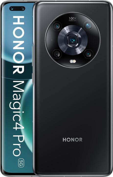 Productafbeelding Honor Magic 4 Pro (256 GB, Zwart, 6.81", Dubbele SIM, 50 Mpx, 5G)