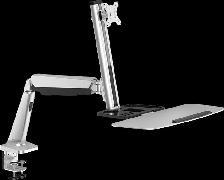 Actual product image LogiLink 1332 Sit/stand workstation Monitor desk holder (Table, 33")