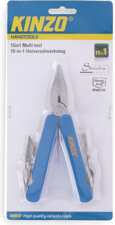 Produktbild Kinzo Multi tool 15in1 15,4x8x1,5 (15 Funktionen)