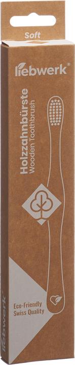 Produktbild Liebwerk Holzzahnbürste Soft Leaf (Weich, 1 x)