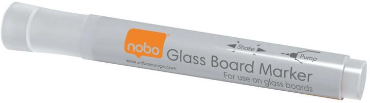 Produktbild Nobo Glasboard Marker (White, 3 mm, 4 x)