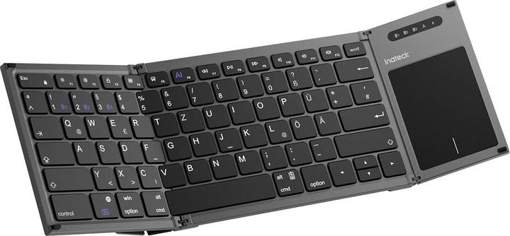 Actual product image Inateck Keyboard 06101 steel gray (KB06101 steel gray) (DE, Wireless)