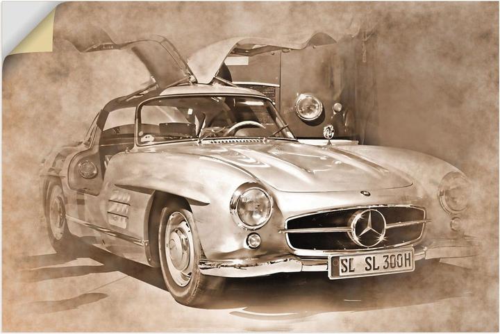 Immagine prodotto Artland Poster Classico Mercedes 300 SL Gullwing U4OA (60 x 40 cm)