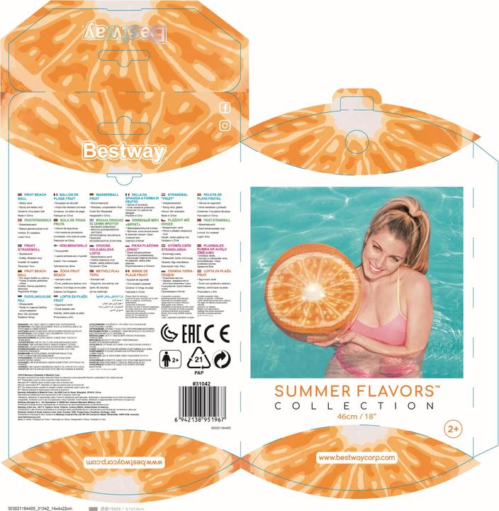 Produktbild Bestway Fruit Beach Balls (assortiert) (1 Teile)