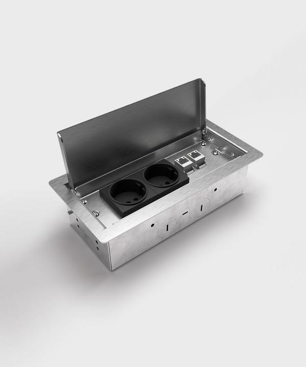 Actual product image Bodensteckdosen Systemtechnik FLOOR PLUG-IN DO 3303E1