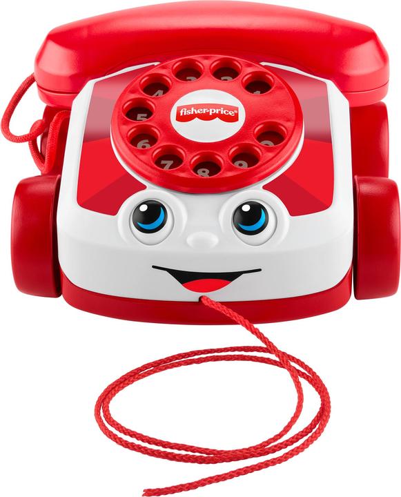 Actual product image Fisher-Price Mattel 80th Anniversary Ruby Red Chatter Phone