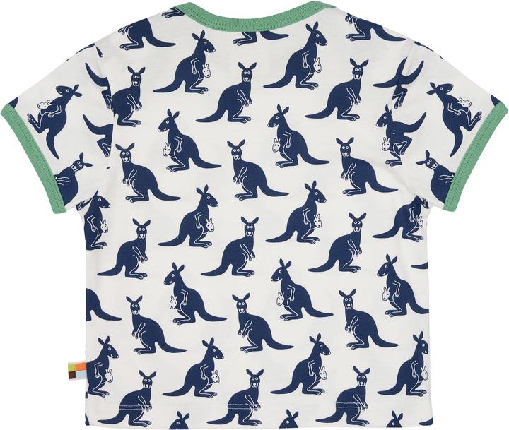 Actual product image loud + proud T-shirt printing kangaroo ultramarine (80)