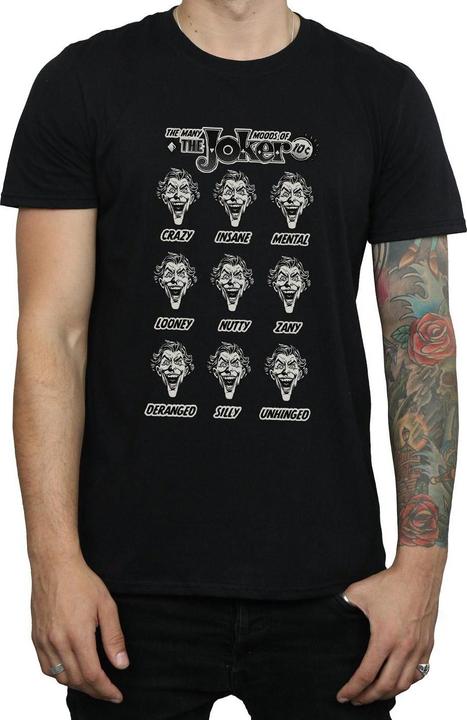 Immagine prodotto The Joker The Many Moods Of The Joker Maglietta Uomo (XXL)