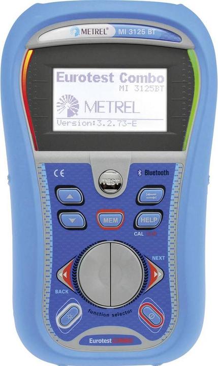 Metrel MI 3125BT Installatietester VDE standaard 0100 (CAT IV 300V, CAT III 600V)