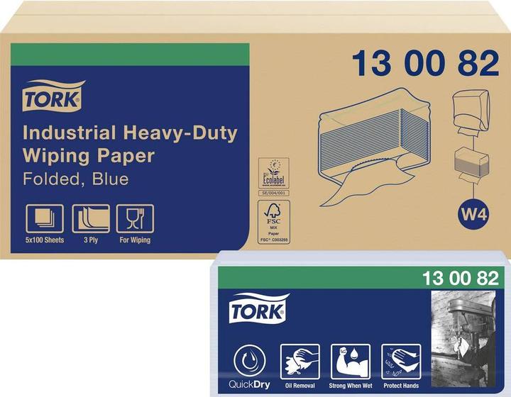 Image du produit Tork Lingettes en papier ultra-résistantes W4 (5 x)
