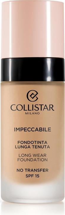Collistar Impeccabile Long Wear Foundation Spf 15 3g - Natural Gold 30ml (Naturale Dorato)