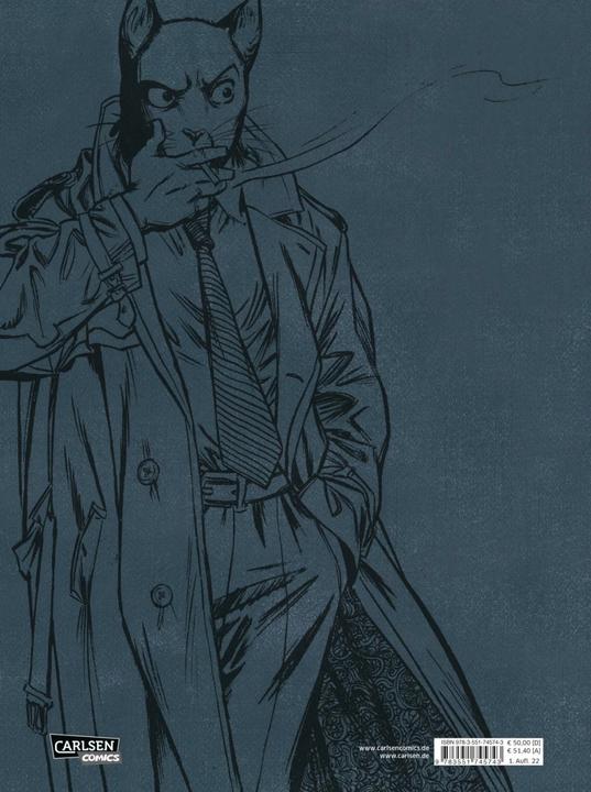 Produktbild Blacksad: Gesammelte Fälle – Neuausgabe (Deutsch, Juan Díaz Canales, Juanjo Guarnido, 2023)