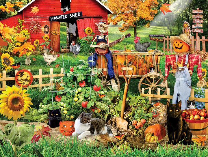Immagine prodotto Sunsout Puzzle 300 pezzi XXL - Raccolto di Halloween (300 pezzi)