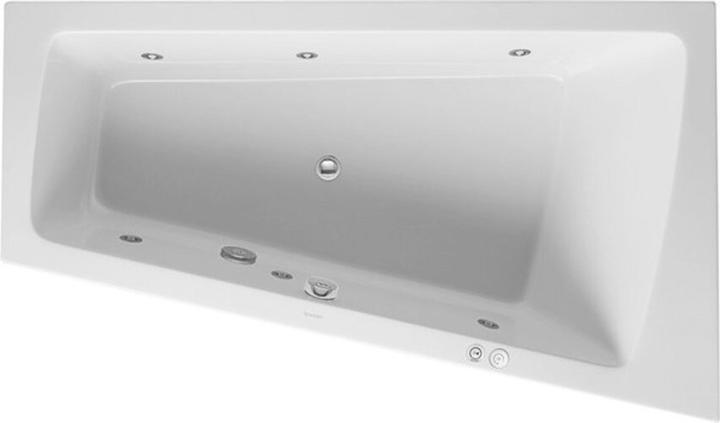 Actual product image Duravit PAIOVA 180 l whirlpool bath 1700x1000mm we 1 RS re Jet system (180 l, 170 cm, 100 cm)