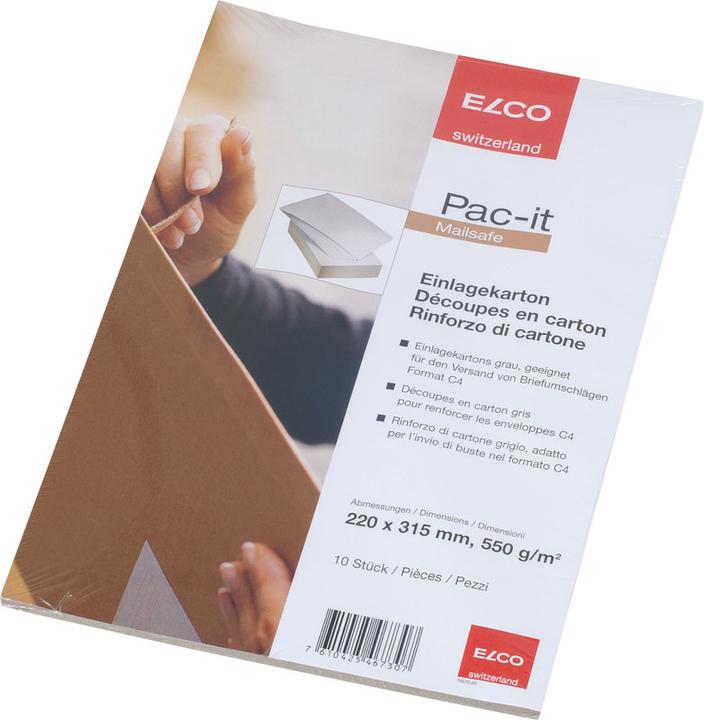 Actual product image Elco Insert cardboard grey C4 (23 x 32 cm, 10 x)