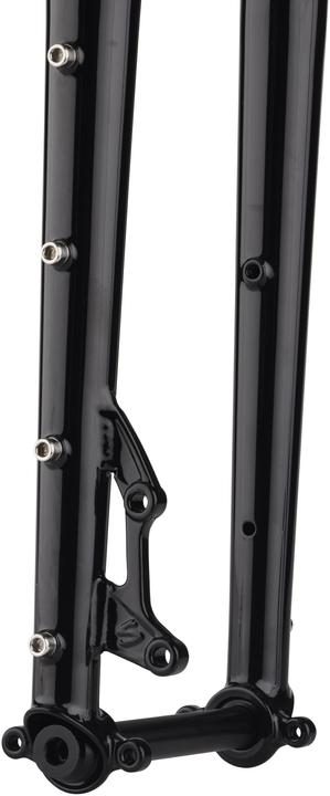 Image du produit Surly Fourche Dinner Fork acier, 27.5+/29", 28.6-30, xxmm, 485mm, 110x15mm TA, IS Disc, black