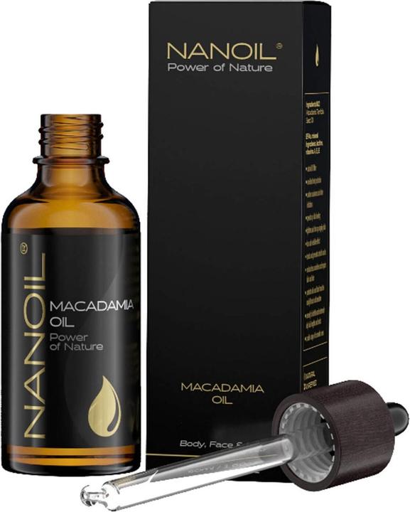 Actual product image Nanoil - Macadamia Oil (50 ml)