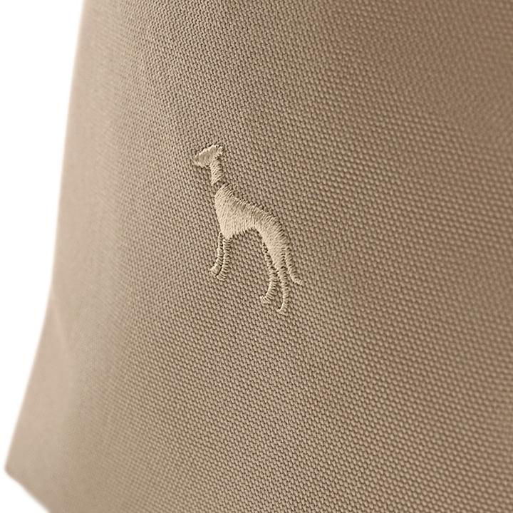 Actual product image Hunter Shoulder snack bag Alva, 18 x 20 cm, beige, product type